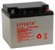 Effekta BZL/BTL12-45L Effects e.g. Battery 12V/45Ah, 10-year batteries, M6 screw connection, contact surface Ø 16 mm