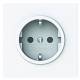 Busch Jaeger 2CKA002013A5489 BJ 20 EUCB-44G SCHUKO® Steckdose Safety+