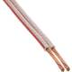 InLine® Lautsprecherkabel, 2x 2,5mm², CCA, transparent, 10m