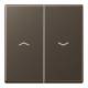 Jung A595PMO rocker f Jalousie-Schalter/-T,