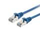 Equip 606212 Patch cable Cat6A S/FTP 2xRJ45 1.50 m blue LSZH poly bag