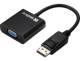 SANDBERG Adapter DisplayPort-VGA. Converts a DisplayPort output to a VGA output.