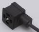 Ifm Electronic E11651 IFM Ventilstecker Bauform A (DIN EN 175301-803) abgew.1/2 4pol AC/DC