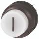 Moeller 216982 EATON M22S-DLH-W-X1 illuminated pushbutton high white labeled 