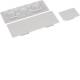 Hager FZ427L lock insert left side IP44/54