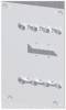 Siemens 3VA92680VK20 3VA9268-0VK20 rear interlock mounting plate for 3VA20/21/22
