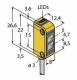 Turck Q12AB6FF30 Opto Sensor Diffuse light sensor 3072110