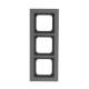 Busch Jaeger 2CKA001754A4685 1723-270 cover frame platinum Busch-axcent frame Busch-axcent