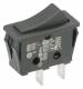 Bachmann 924.091 rocker switch s/s series 3652 1-pole off switch, unlit