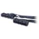APC DDCC6-060 Category 6 Network Cable - 18.29 m - 6 x RJ-45 Female - 6 x RJ-45 Female - Black