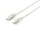 Equip USB cable 2.0 AB St/St 1.0m transparent polybag