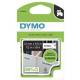 Dymo Label Tape - Permanent Adhesive - 12 mm Width x 5.50 m Length - Rectangle - Polyester