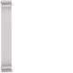 Hager REH301X Modul-Verbindungskabel 115 mm grau modesta