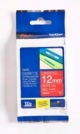 Brother TZE435 12mm Ruban Blanc / Rouge