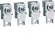 Hager HYT006H Connection terminal P250 mounting Cu/Al 4P 1x50-185 mm²