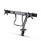 Startech.com H2M1AS2-MONITOR-ARM Dual Monitorhalterung mit Querstange max. 68,58 cm, 68,6 cm ( 27 Zoll ) & 15 kg, C-Klammer, VESA, Monitorarm für 2 Monitore mit Federarm