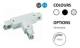 Powergear PRO-M436R-B 3PH T connector, RIGHT 1 to RIGHT 2 switchable, black