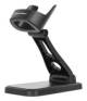 Verstellbare Halterung für Barcodescanner für Manhattan Modelle #153997, #154116 und #154185, neigbar, höhenverstellbar, Ablage mit Standfuß, schwarz