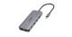 Acer 12-in-1 USB-C Dock, HDMI/DP, LAN, USB, SD, PD, Silber