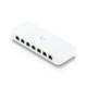 Ubiquiti Switch full managed Layer2 8 Port ? 8x GbE ? PoE Budget 202W ? 7x PoE at ? 1x PoE bt In ? Desktop ? Lüfterlos ? UniFi ? USW-Ultra-210W