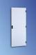 Vertiv (Knürr) cabinet with sheet steel door, 41U, W600, 1-piece, light gray, solid sheet metal