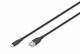 DIGITUS AK-600108-020-S 2M LIGHTNING TO USB-A BLACK