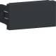 Hager G45BLIND19011 Montagerahmen Blind Direkt Klipping 45x22,5 Graphitschwarz