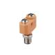 Ifm Electronic EBC112 IFM Y-Verteiler Stecker M12 2 Buchsen M8 M12 4-polig AC/DC