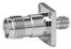 Telegärtner 100023874 Adapter TNC-SMA mit Flansch 50 Ohm (f-f)