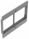 Hager GBZWR27011 cover 2-f Rastec device cup tap saw eg