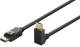 Goobay Standard DisplayPort cable 2.0/2.1 angled 54 Gbit/s 8K@144Hz/4K@240Hz