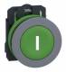 Schneider Electric XB5FA3311C0 Schneider push button, complete, plastic, momentary, green