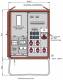 Walther-Werke WAV0179BR1 Walther connection distribution cabinet 55kVA meter pl