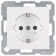 Berker 41231909 UP Zentralpl outlet polar white 4123 19 09 p.1 with child protection