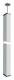 Hager DAS28025009016 ceiling connection column 2-sided clamping area 2