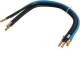 Hager N81R Verbindungsleitung 4x10 mm² schwarz/blau 375/350 mm L1,L2,L3,N
