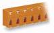 WAGO 741-603 feed-through terminal strip 0.08-2.5 sqmm orange