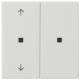 GIRA 510803 KNX RF control panel 2f arrows System 55 pure white