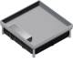 Hager EKQ120LE15 Edelstahlkassette Q12 LE Belags T=15mm