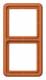 Jung CD582WUO Rahmen 2fach bruchsicher orange