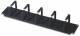 DIGITUS DN-19 ORG-2U-SW Rangierpanel 2HE 5x Ringe 85x60 mm schwarz