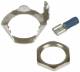 Dehn + Soehne 929996 Dehn ERDPIM20 Erdungsring mit Flachstecker 6,3mm DEHNpipe