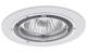 Lts Licht und Leuchten 617139 LTS SCER 6,111 WHITE SCENE 6 EINBAURAHME, 1-lamp ROUND