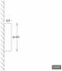 Lts Licht und Leuchten 633913 LTS PLL 23.475.30.1/DALI SILVER wall connections, PL recessed luminaire 23 LED 39W 3000K 4320lm
