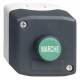 Schneider Electric XALD104 Schneider housing MARCHE green 1S with 1 button