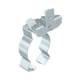OBO Bettermann 1488625 SCVPC 3-7 D40 carrier clamp with pipe reception bottom 36–40 mm 