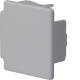 HAGER LF4004067030 End piece hfr for LF 40x40mm stone grey