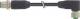 Murrelektronik 7000-40541-6420060 M12 Stecker 0°/M12 Buchse 90° geschäumt PUR 5x0,34 schwarz