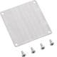 Hager MES-BLA Blind cover for fan module galvanized