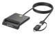 Manhattan 102759 Chipkartenleser mit USB-C / USB-A Kombo-Stecker